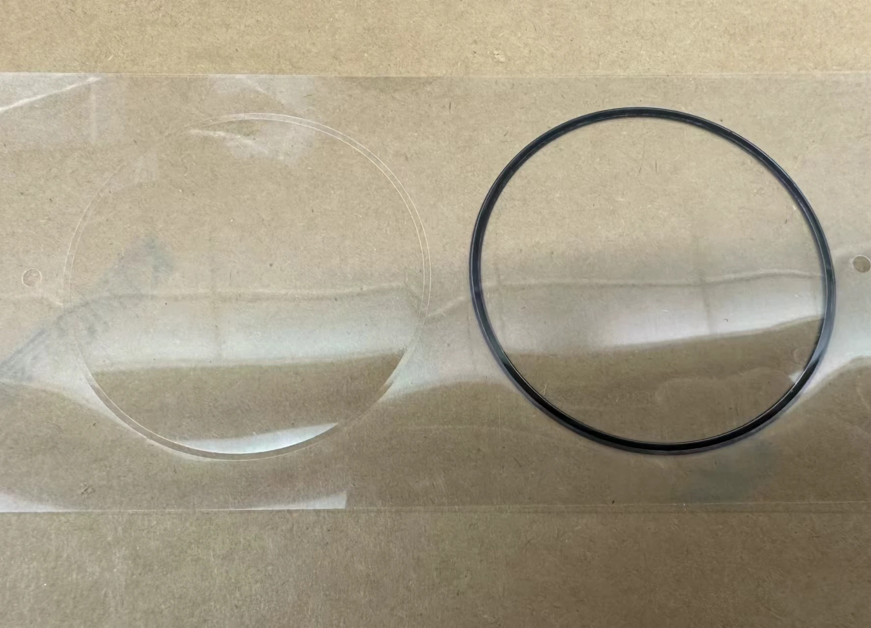 Geeignet für Sony Selp 16-50 E Mount Objektiv schwarzer Kreis transparenter Kreis Zubehör