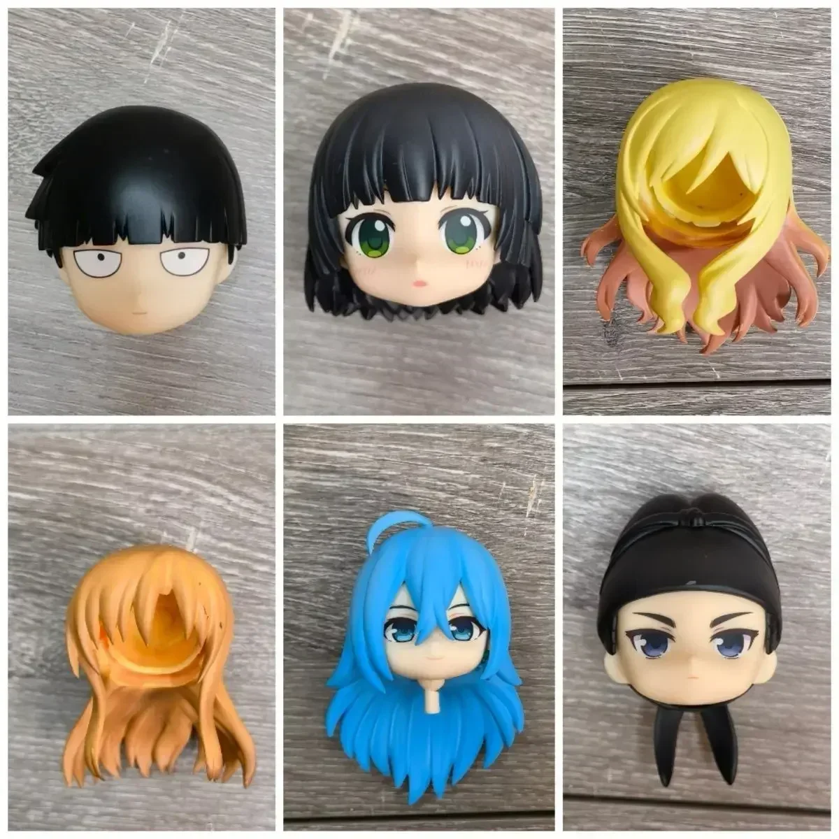 GSC Clay Man hair parting accessory hair doll accessories