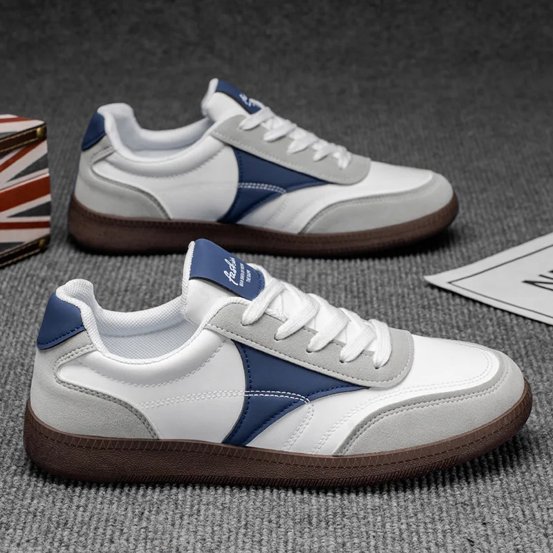 Men's Versatile Low Top Casual Sports Shoes Flat Trendy Autumn Trend Flat Shoes Comfortable Men's Footwear