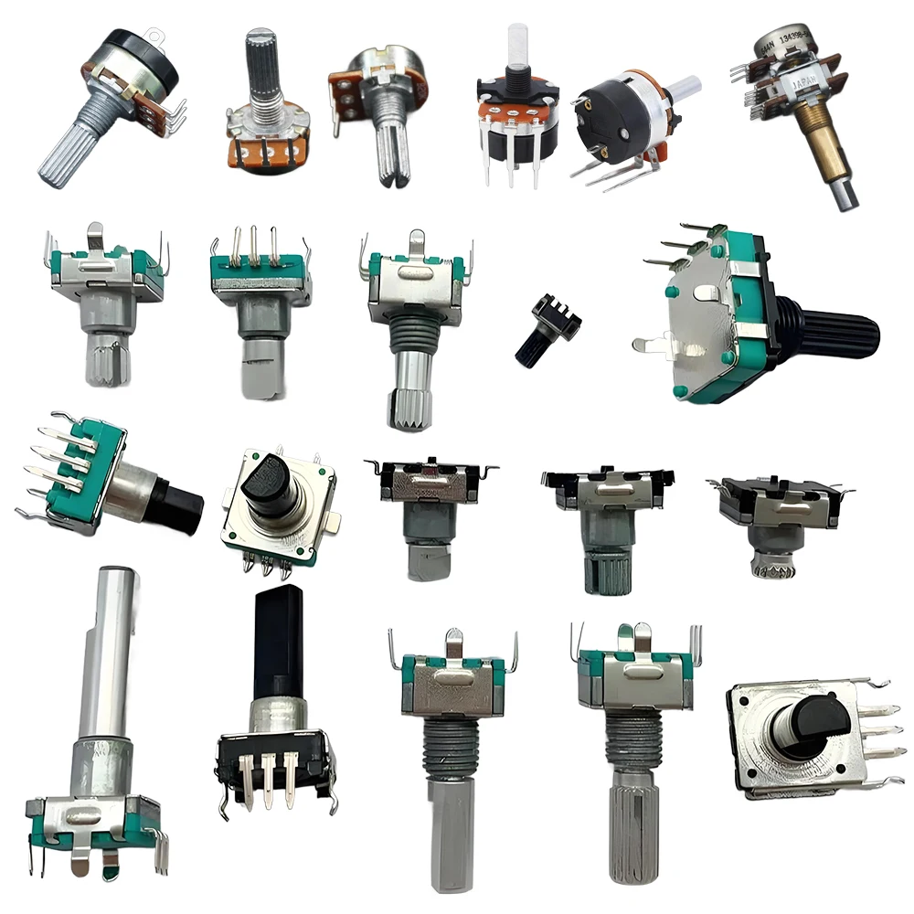 10Pcs Custom Multiturn Ceramic Potentiometer 1K-500K 102/203 Rheostat