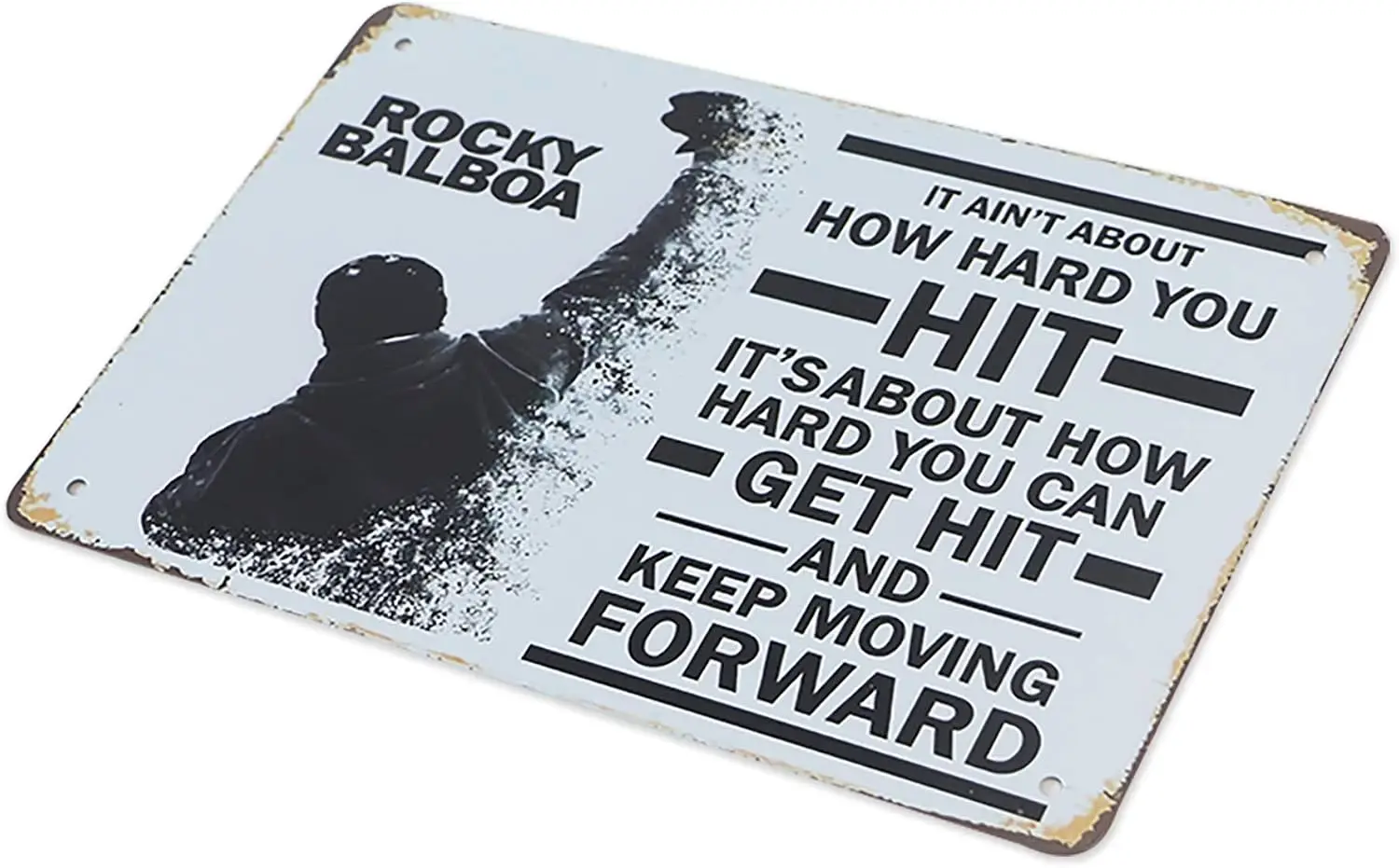 Balboa Boxing Bar Man Cave Tin Sign Vintage Retro Signs 8x12IN color mix