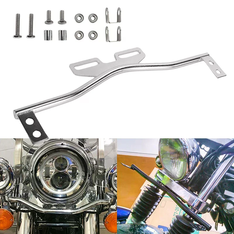 

Universal Motorcycle Fog Light Bracket Motorbike Headlight Turn Signal Lamp Auxiliary Bar Holder For Most Motorcycle