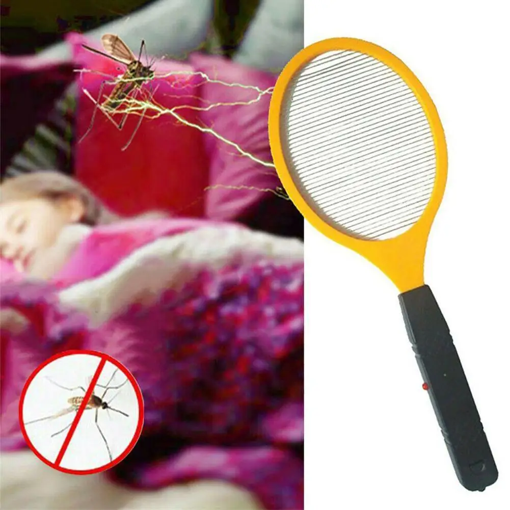 Inseto de mosca elétrica Bug Zapper Handheld Insect Fly Swatter Raquete portátil Controle de pragas para insetos de quarto, Assassino do mosquito