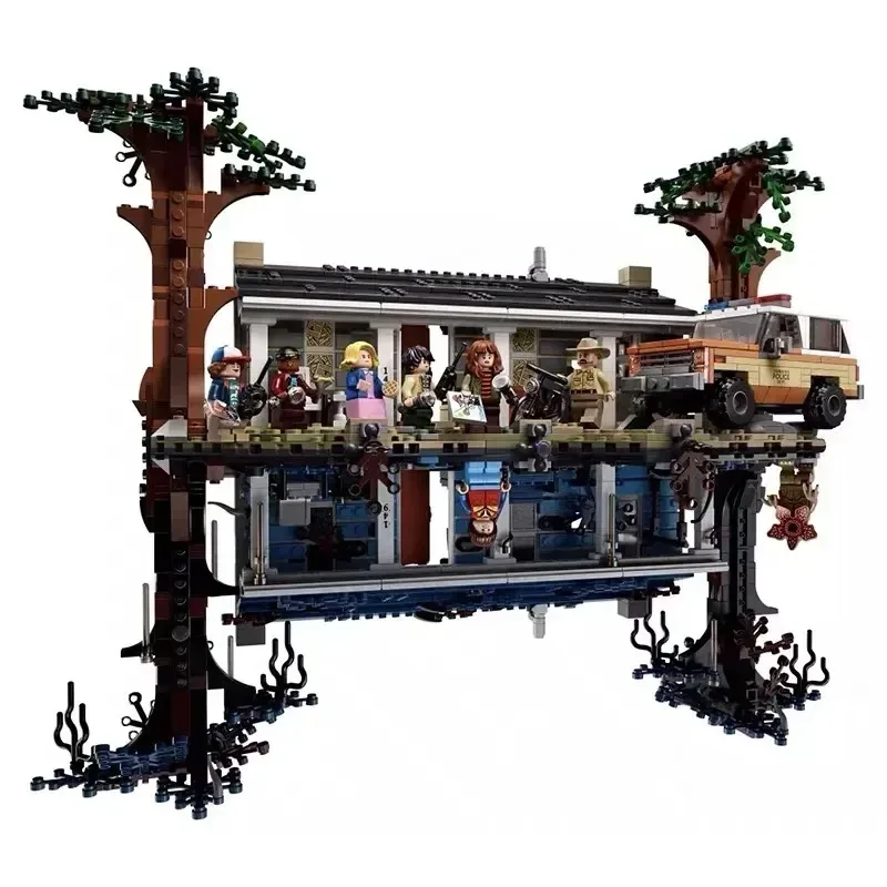 new IN STOCK Compatible 75810 Upside Down Building Blocks Bricks Set Toys For Children Birthday Christmas Gifts 2499pcs