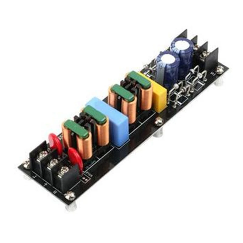 2000W 15A EMI Power Filter Module High Efficiency DC Power Supply Filter DIY Audio