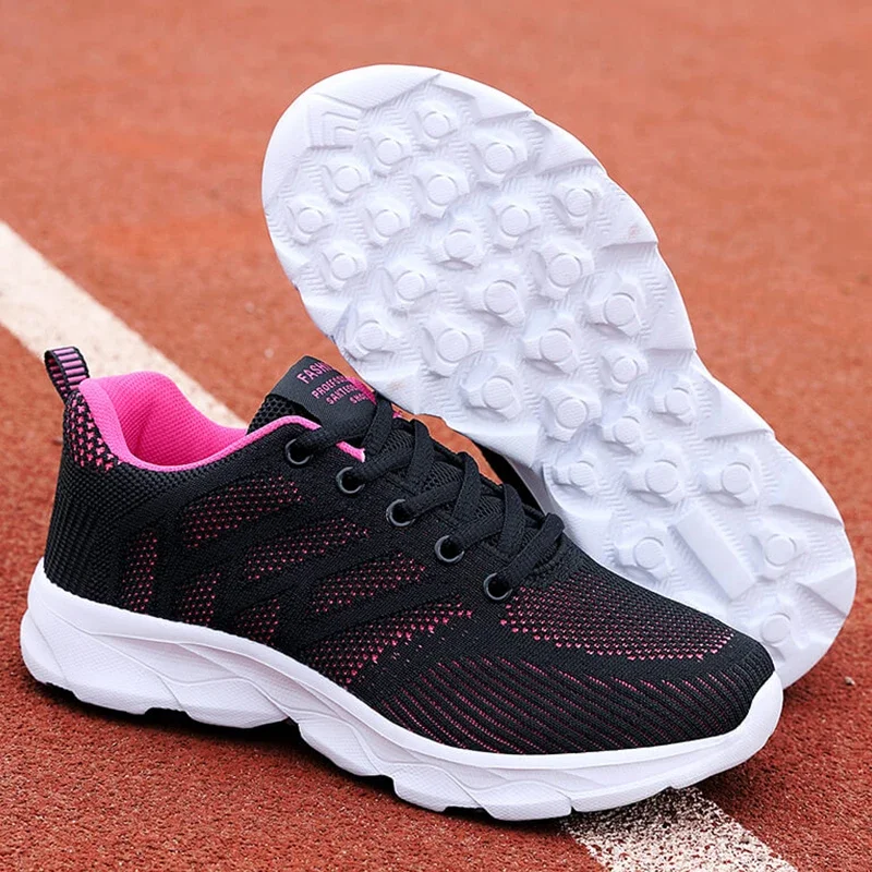 Lightweight Female Running Shoes Flexible Women Vulcanized Shoes Summer Breathable Women\'s Sneakers Anti-slip Free Shipping 2023