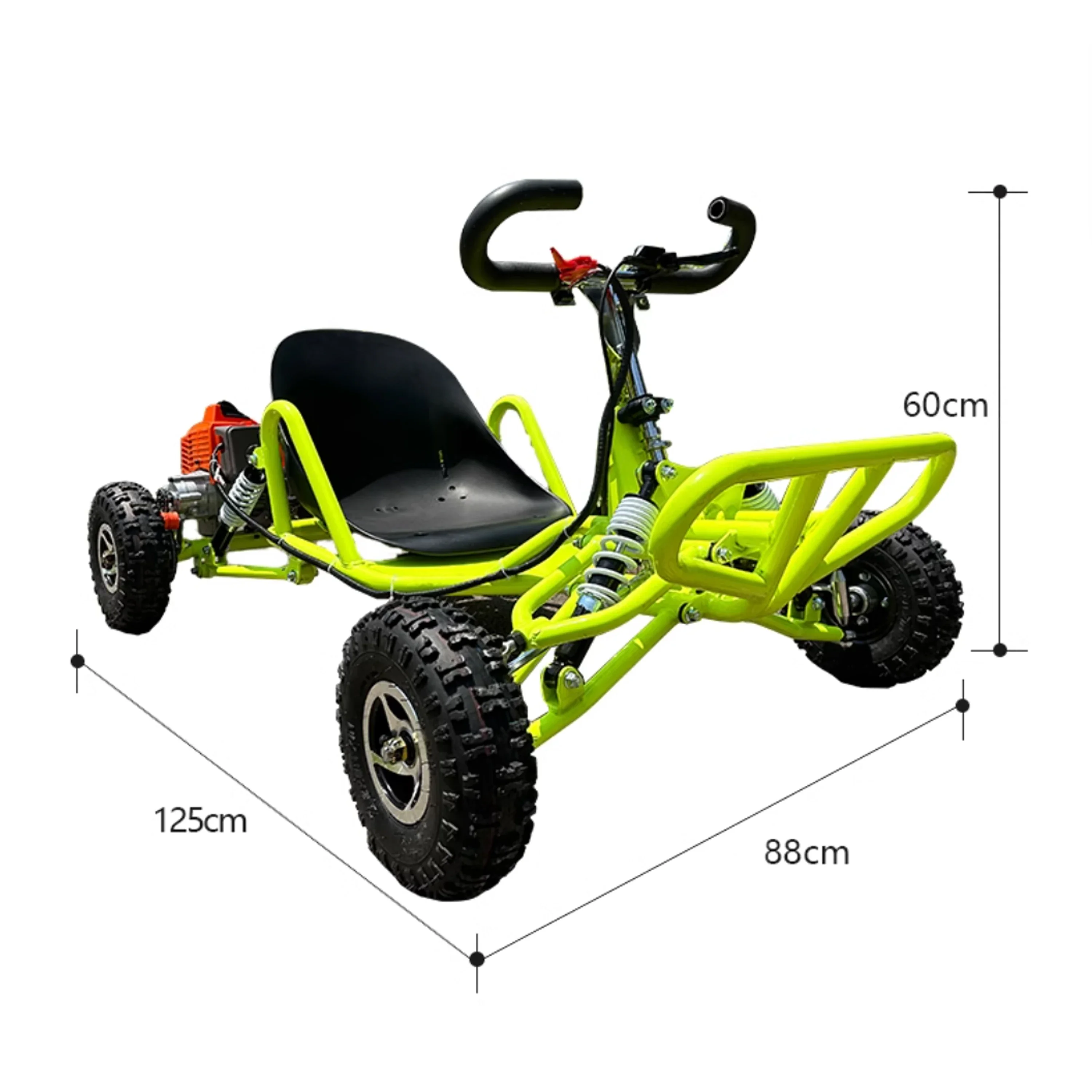 TikTok Sensation, Fuel-Powered Kart Dirt Bikes & All-Terrain Vehicles - Shop Now at Shake Shake Shack for Outdoor Adventure!