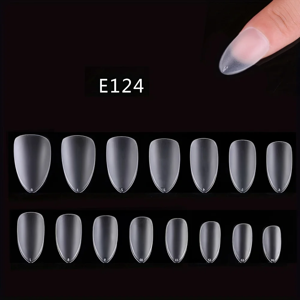 300Pcs Matte Fake Nails No Polishing Press on False Nails Medium Short Design High Matt Soft Gel Nail Tips for Extension