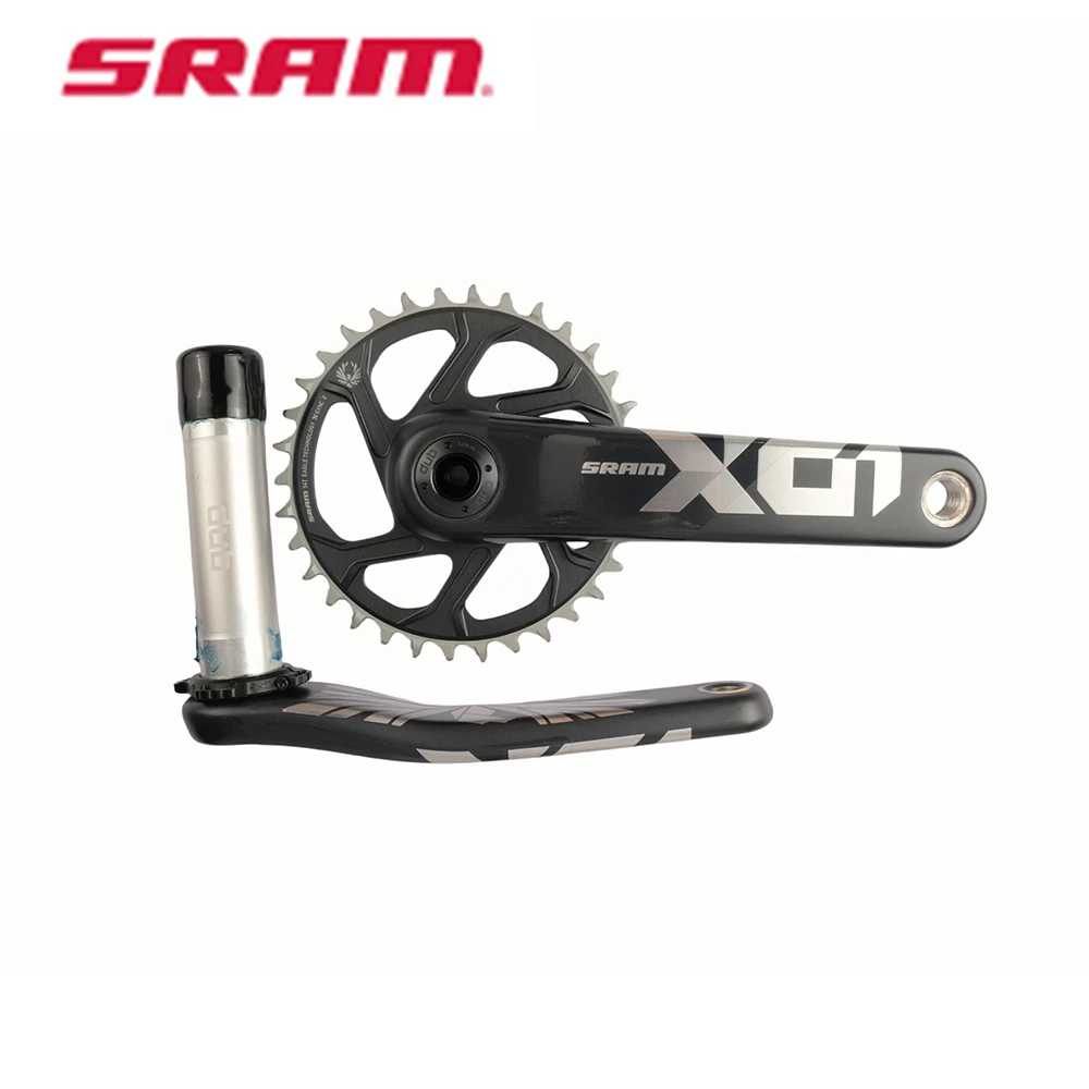 SRAM X01 Eagle DUB Kurbelgarnitur Carbon-Kurbelarm Mountainbike-Kettenblatt 175mm 34T – Detail 2