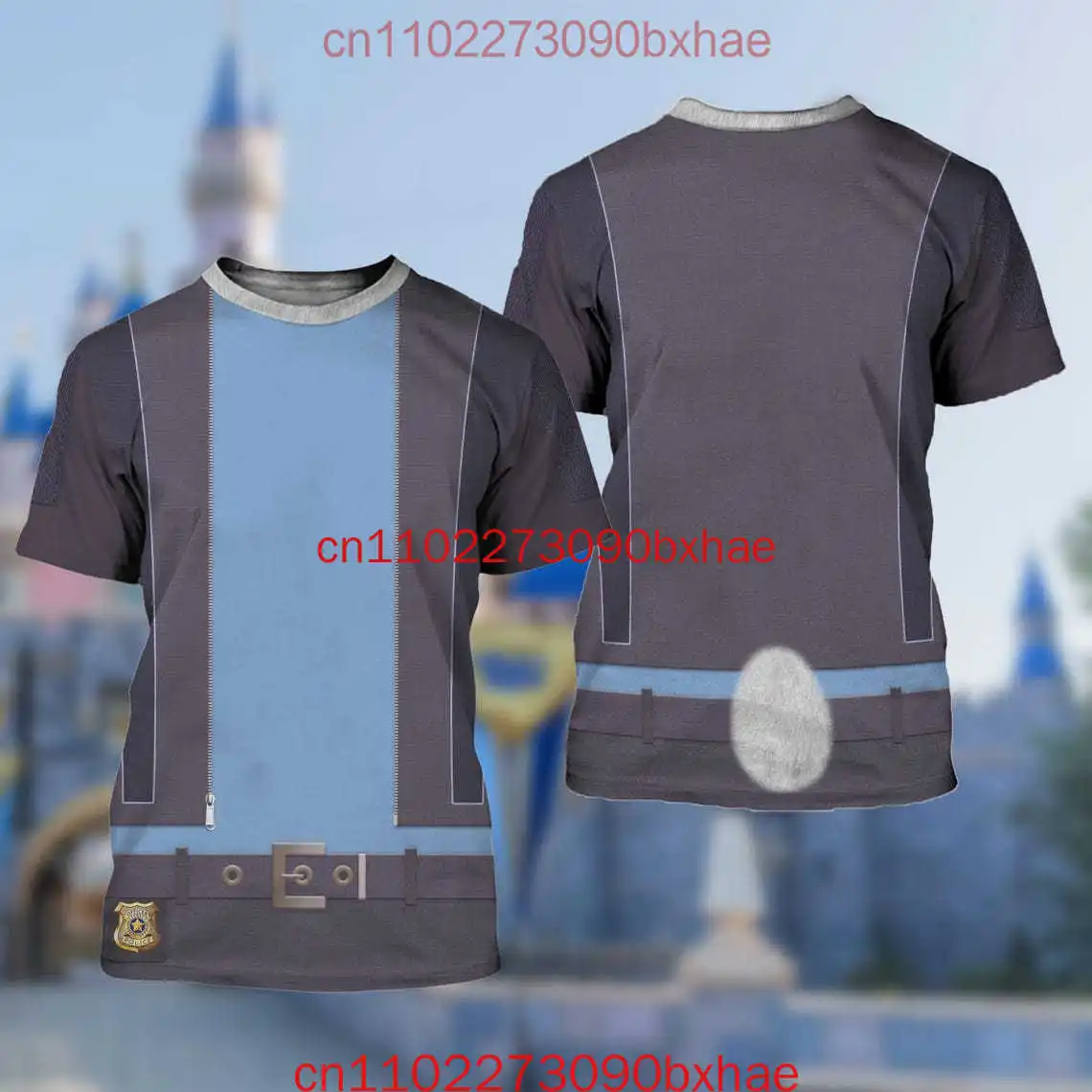 

2026 New Nick Judy Gary Zootopia 2 T-shirts 3D Printed Cosplay Clothing Street Fashion Round Neck Short Sleeved T-shirts