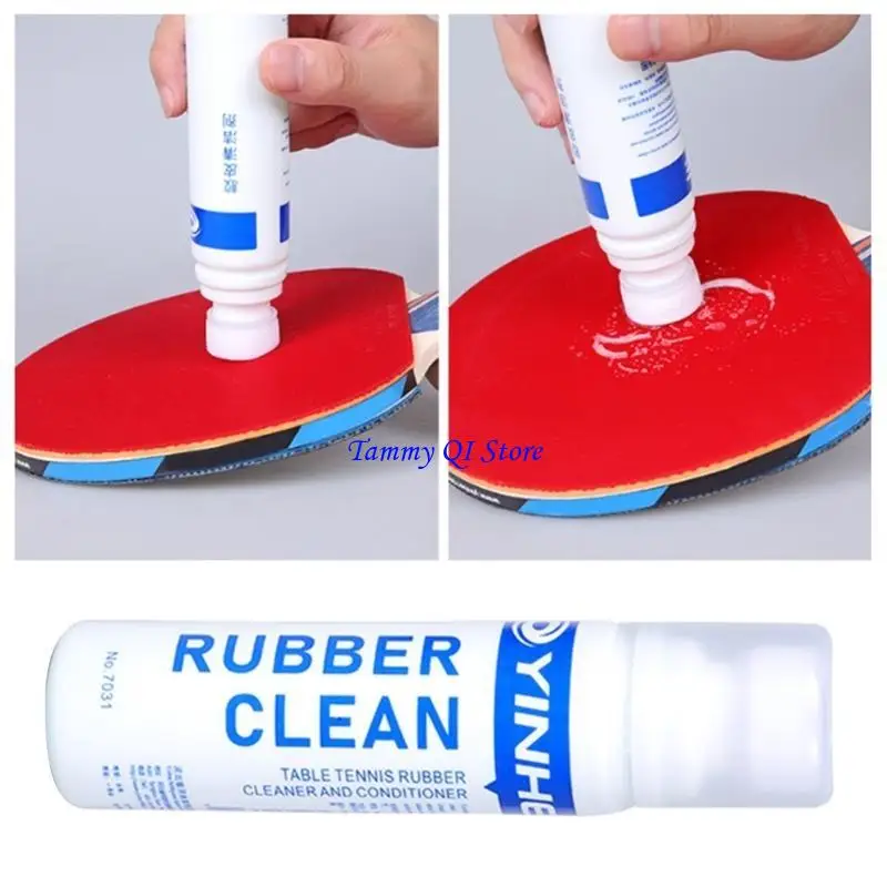 F1FD Table Tennis Bat Cleaner PingPong Rackets Paddle Rubber Cleaner Cleaning Agent