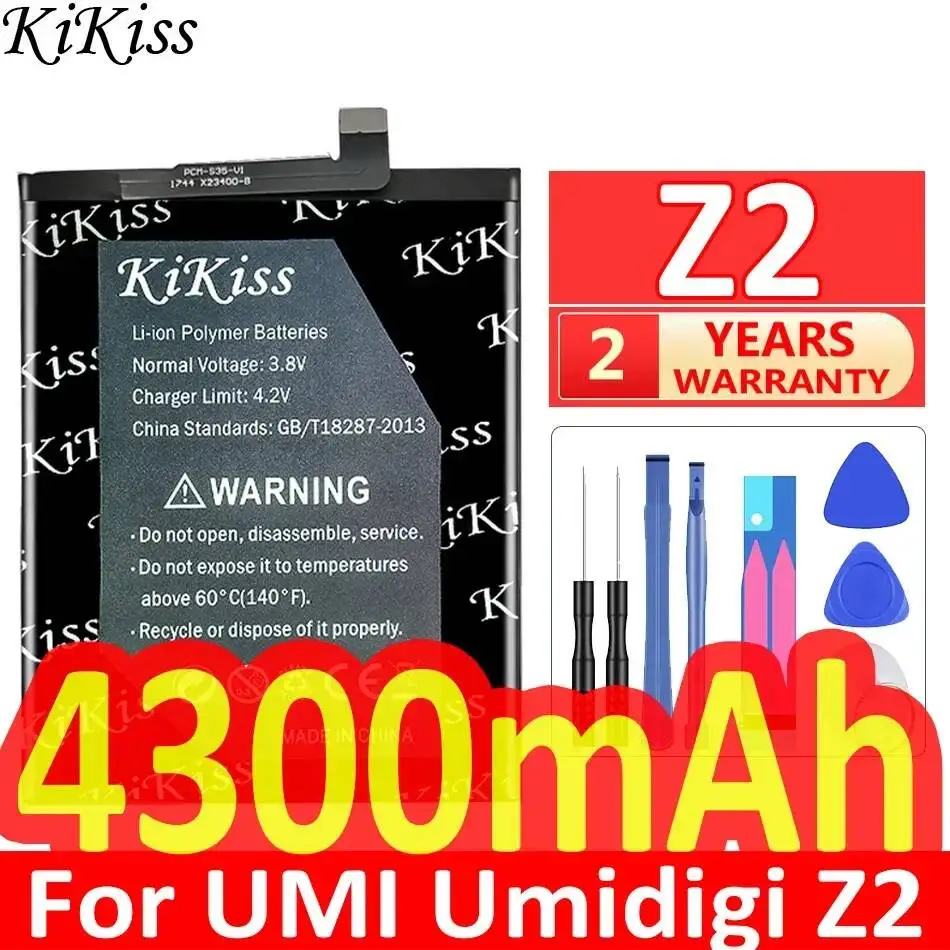 

4300mAh Mobile Phone Battery Premium Replacement For Umidigi Umi Z2