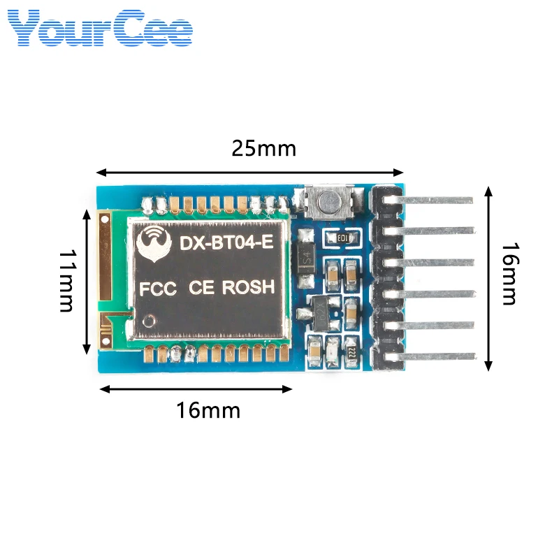 DX-BT04-E SPP3.0+BLE4.2 Dual-mode Wifi Wireless Serial Port Module DX BT04 E High-speed Transmission Bluetooth-compatible Module