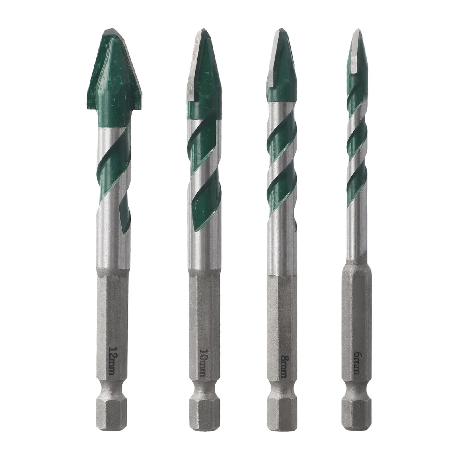 12mm Carbide Drill Bits Aluminum Drilling Tool Glass Drill Bits Easy To Use Long Length Drill Bits Marking Specifications