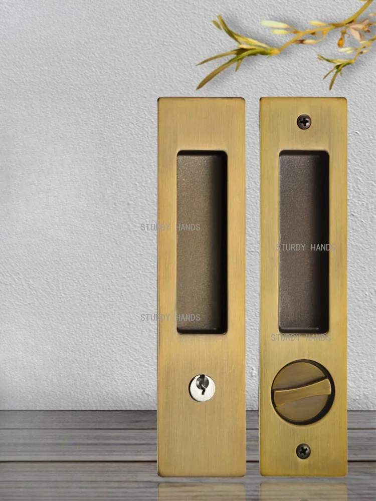 

Sliding door lock Indoor balcony, kitchen, bathroom, sliding door, hook lock with key
