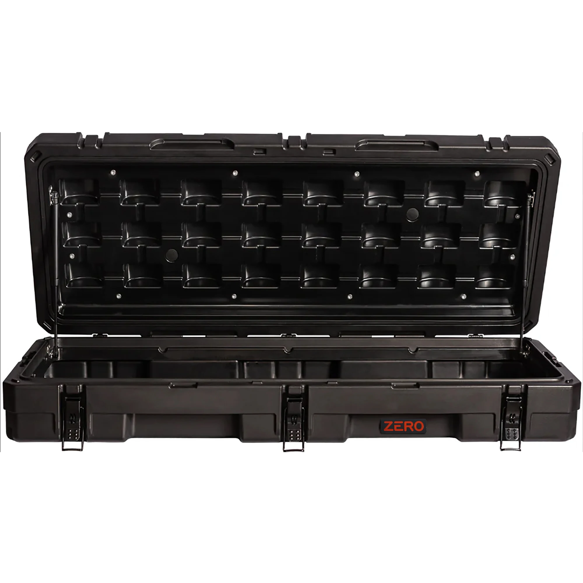 83L Hard LLDPE Plastic Cargo Case Professional Portable Barber Tool Case Rotomolding Tool Box With Quick Mount