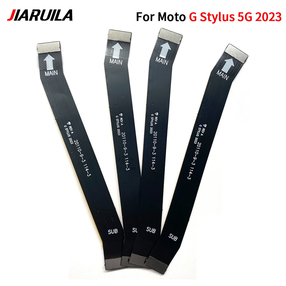 Great Main Flex For Moto G84 G73 G72 G54 G34 G14 E7 Edge 30 Pro 40 Plis G 5G Stylus 2022 Connect Mainboard To LCD Screen Ribbon view 2