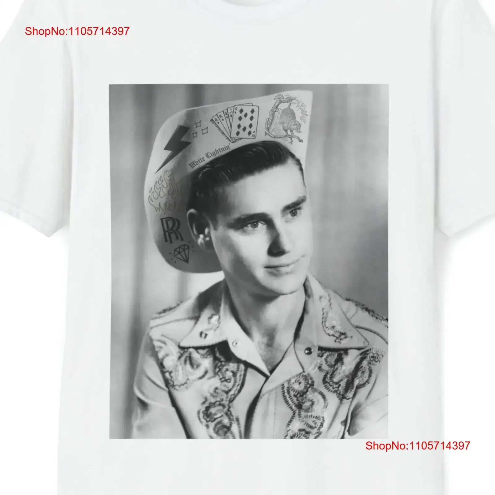 George Jones T Shirt White Lightnin' Tammy vintage Washed Casual streetwear Top For Everyday Wear fashion Slightly Stylish Soft
