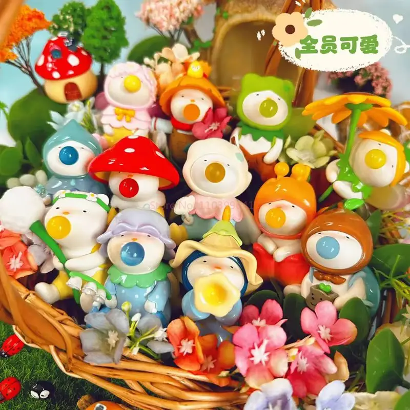 New Blind Box Repolar Fairy Garden Series Doll Periphery Collection Fashion Desktop Decoration Toy Kids Surprise Christmas Gift