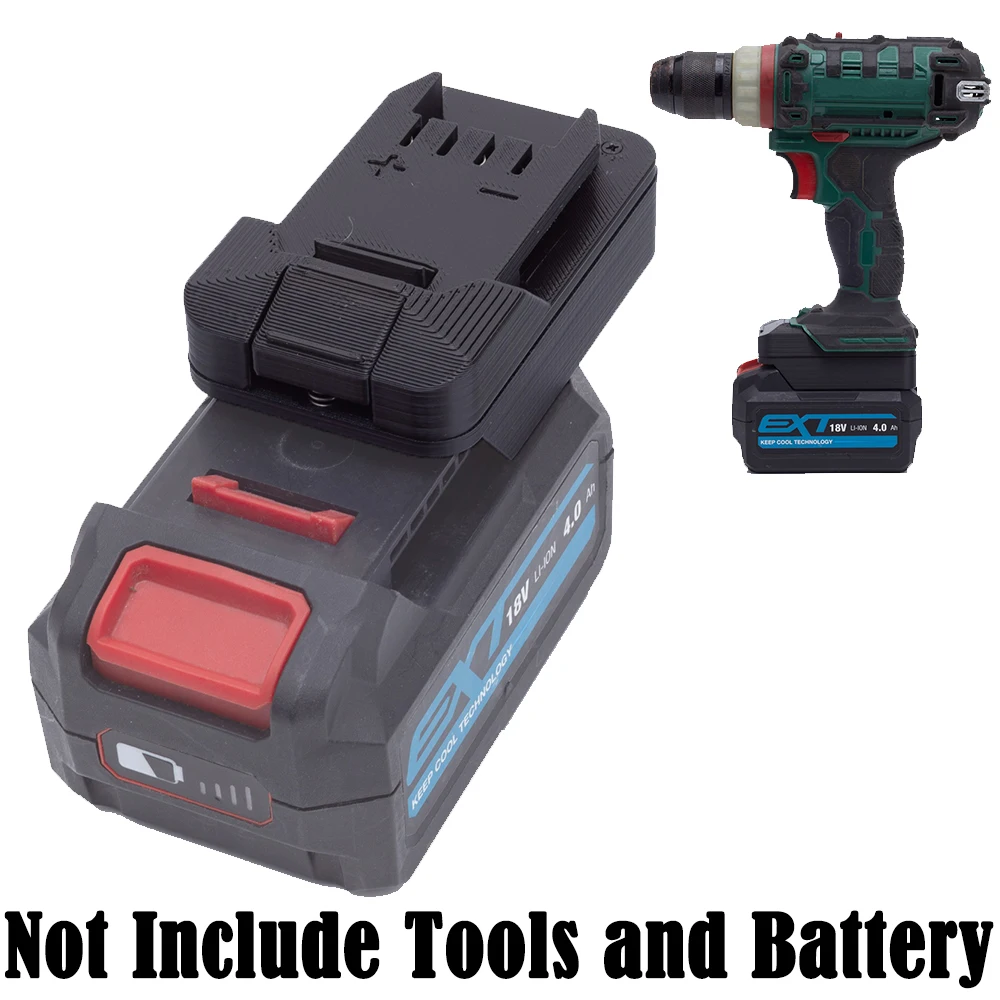 Conversor de Adaptador de Bateria para Erbauer Ext 18v Lithium-ion para Lidl Parkside X20v Power Tools Não Inclui Ferramentas e Bateria