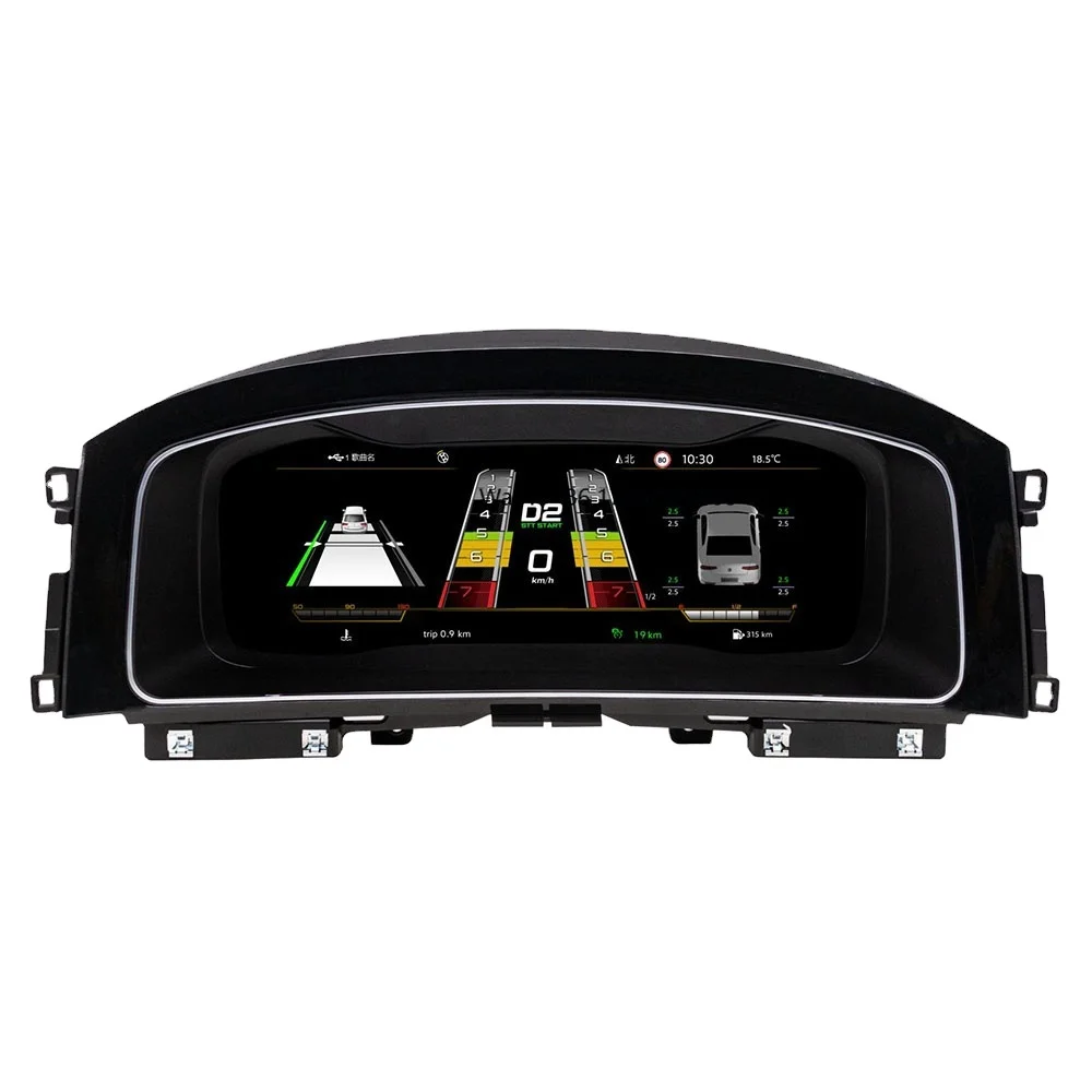 

LCD Dashboard Dashboard Display Unit Instrument Cluster Dashboard Upgrade Kit for VW Golf MK7 7.5 Golf VII 2013-2020