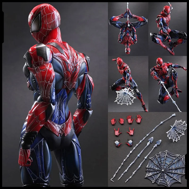 marvel-avengers-spider-man-cartoon-amazing-spider-man-joint-activities-model-ornament-action-and-doll-toys-anime-birthday-gift