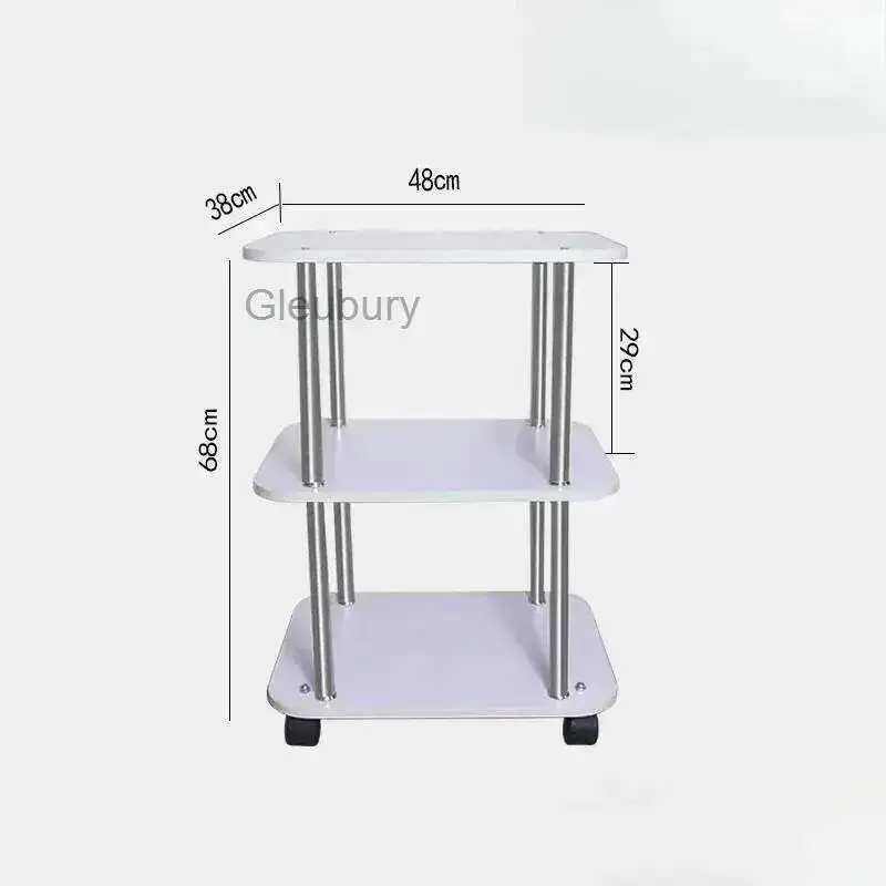Auxiliary Aesthetic Cart Salon Trolley Storage Furniture Wheels Spa Organizer Mobile Makeup Beauty Organizers Trolleys Tool Tray