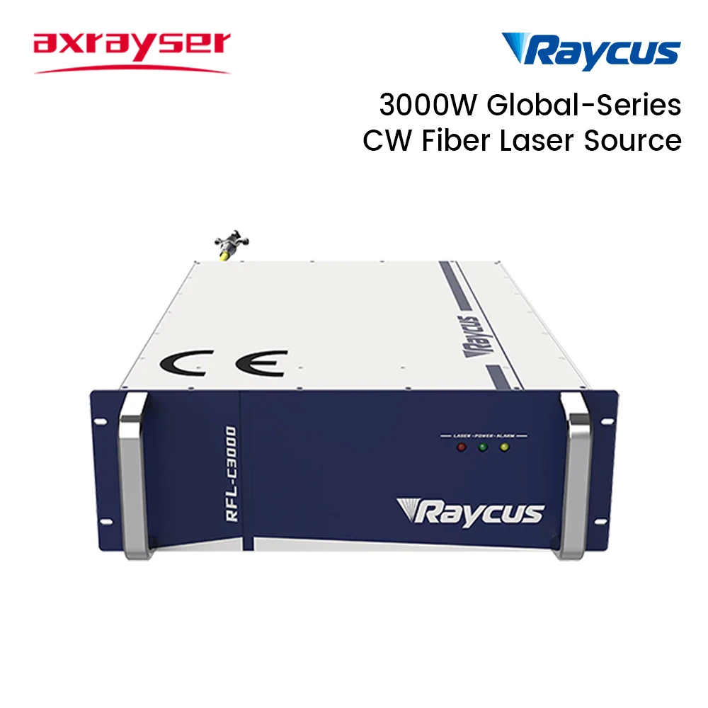 Raycus 3000W Global-Series CW Fiber Laser Source RFL-C3000S-CE for Fiber Laser Cutting Machine