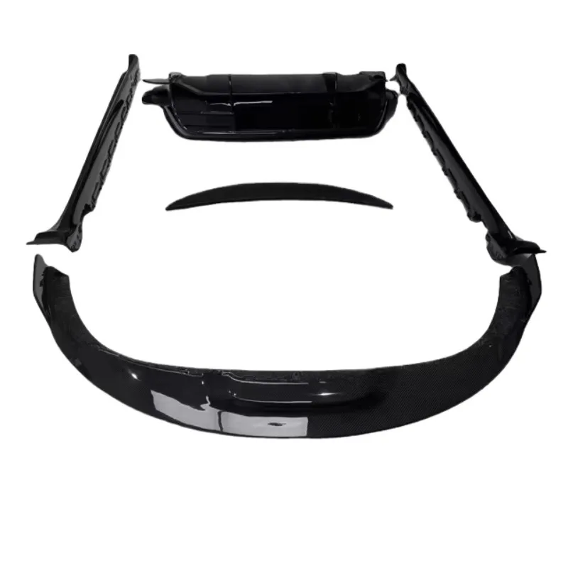 Upgraded Carbon Fiber Body Kit, Front and Rear Bumpers