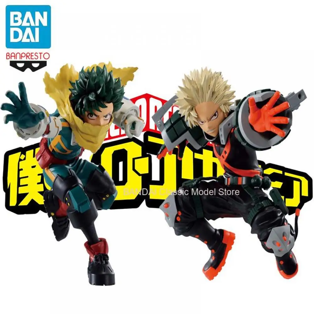 

BANDAI BANPRESTO My Hero Academia GIGO Limited Midoriya Izuku Bakugou Katsuki PVC Anime Action Figures Model Collection Toy