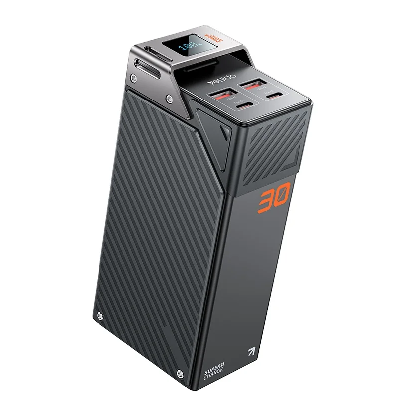 

Yesido YP62 30000mAh PD 20W + SCP 22.5W Fast Charging Multi-port Design High-definition Large Screen Power Bank