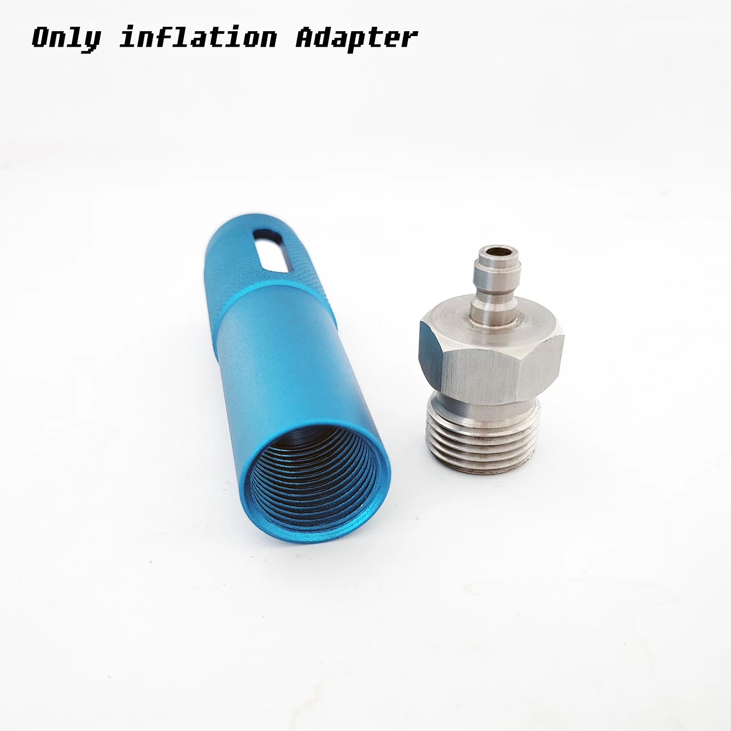 Herbruikbare 12g CO2-cartridge-navuladapter 12g unThread CO2-cilinder 304 roestvrij staal 500+ Gebruikt voor lucht/soda/pneumatisch/band