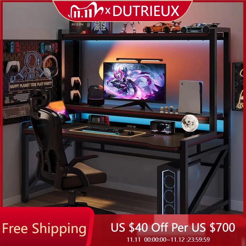 

Modern Console Computer Desks Shelves Creativity High End Computer Desks Organizers Design Mesas De Computador Salon Furniture