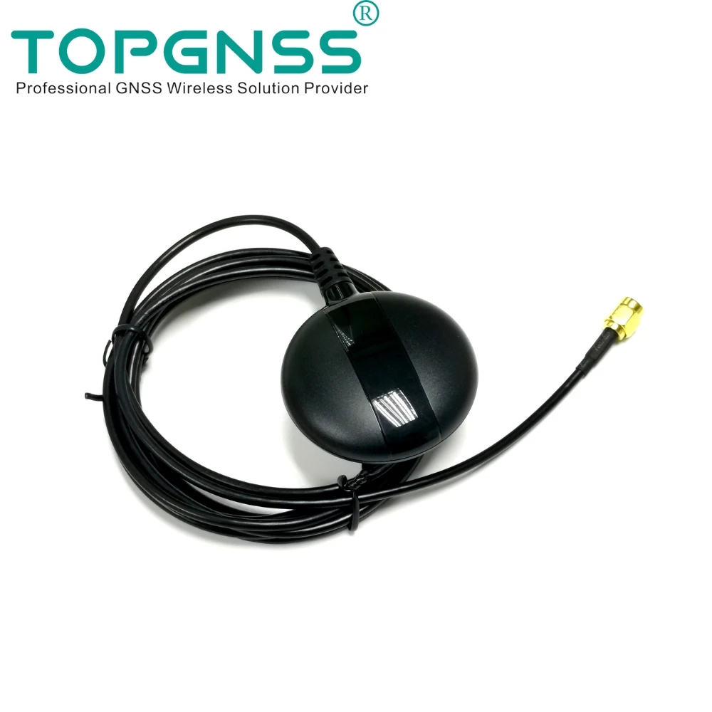 TOPGNSS NEW high quality GLONASS +GPS Antenna Fakra MFD2 RNS2 RNS 510 MFD3 RNS-E For VW for Skoda For Benz For Audi A3/A4/A6/TT