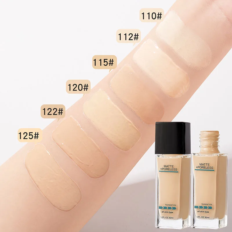 

Liquid Foundation Professional Makeup Base Full Coverage Concealer Long Lasting Waterproof Face Foundation BB Cream Cosmetics