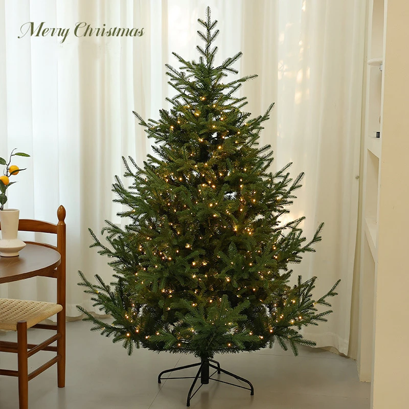 120-270cm Artificial Christmas Tree With LED Light for Christmas Ornaments and Mall Home Decorations & New Year Decorations