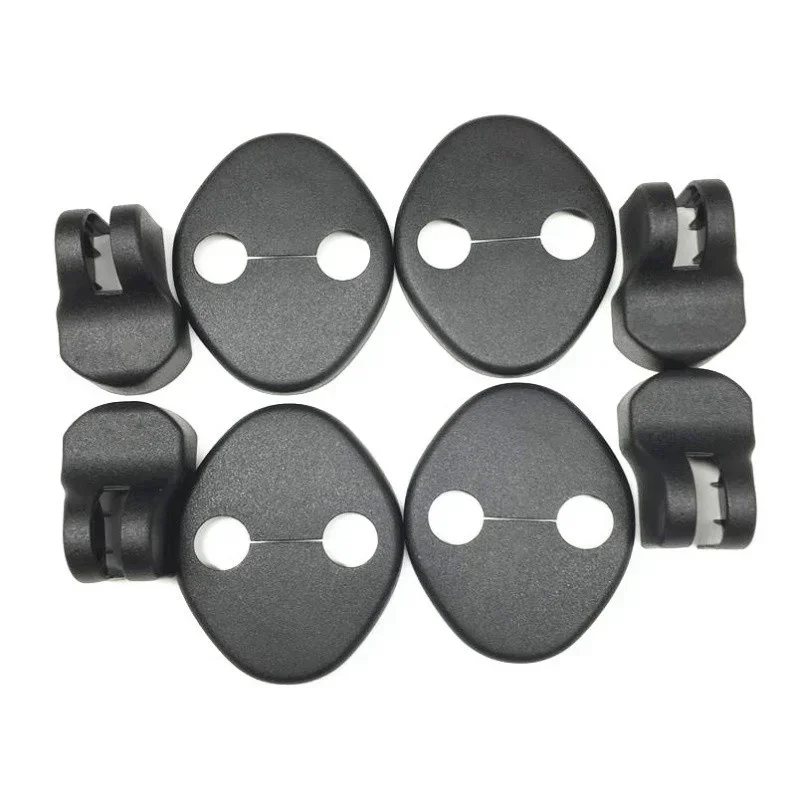 4Pcs Car Waterproof Door Lock Protective Cover + 4Pcs Door Check Arm Protection Cover For KIA Sportage