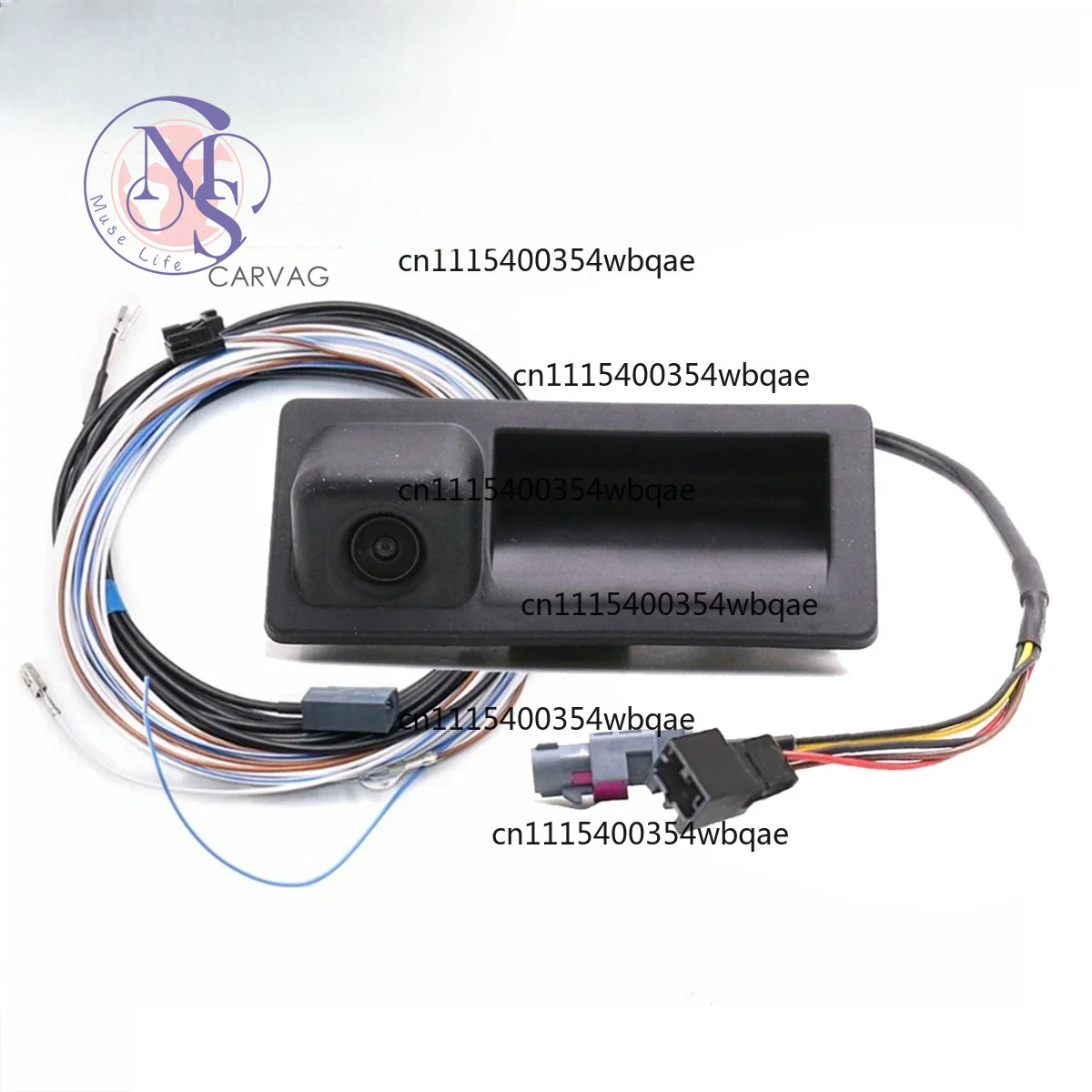 ZOCI-FOR-Rear View Camera Kit with Guidance Lines 2K5827566C 5TA825566B, Replacement Parts