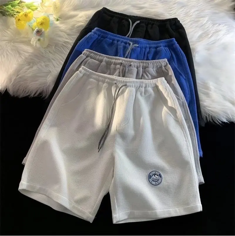 

Loose Baskeall orts Men's Summer American Retro Spor Low Waist Micro Stretch Youthful Vitali Sle Thin Straight Leg ...