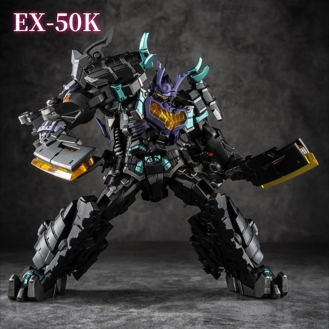 In Stock！Iron Factory Transformation Iron Samurai Series IF EX-50K EX50K Kagemusha Boohmaru Black Grimlock  Action Figure Toys