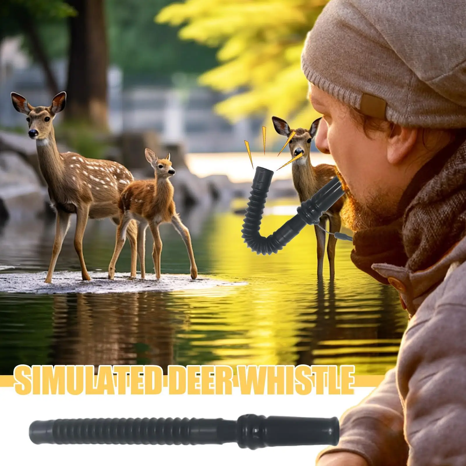 Calls For Deer Hunting Outdoor Hunting Realistic Sounds Deer Call Realistic Vocalizations Hunters Lures For Open Field Stalking