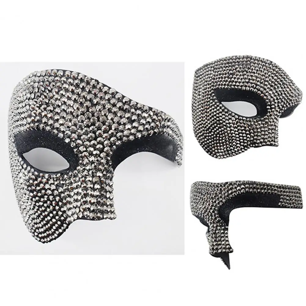 Unique Masquerade Headgear Punk Metal Headgear Masquerade Headgear Easy-to-wear Halloween Accessories for Stunning Halloween