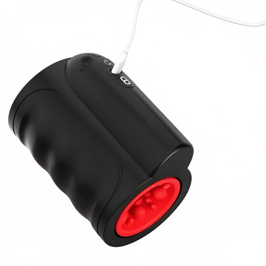 Male Masturbation Cup Telescopic Rotating Vibrating Pocket Pussy Blowjob Sex Machines Adult Goods for Men Masturbator Toys 18+