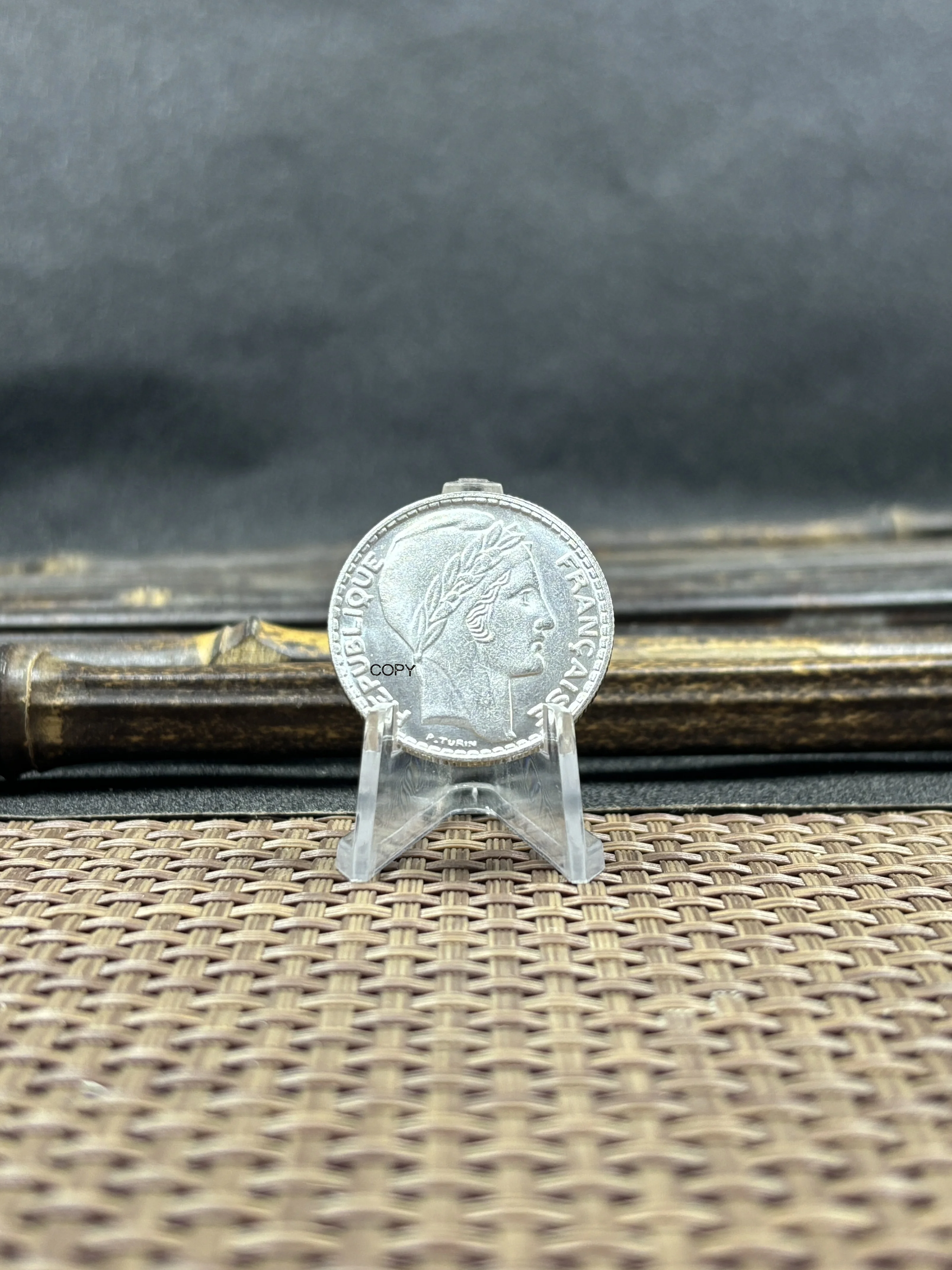 France 10 Francs 1930 1931 1932 1933 1934 République Liberte Argent Plaqué Copie Pièce Commémorative Moneda Coins À Collectionner