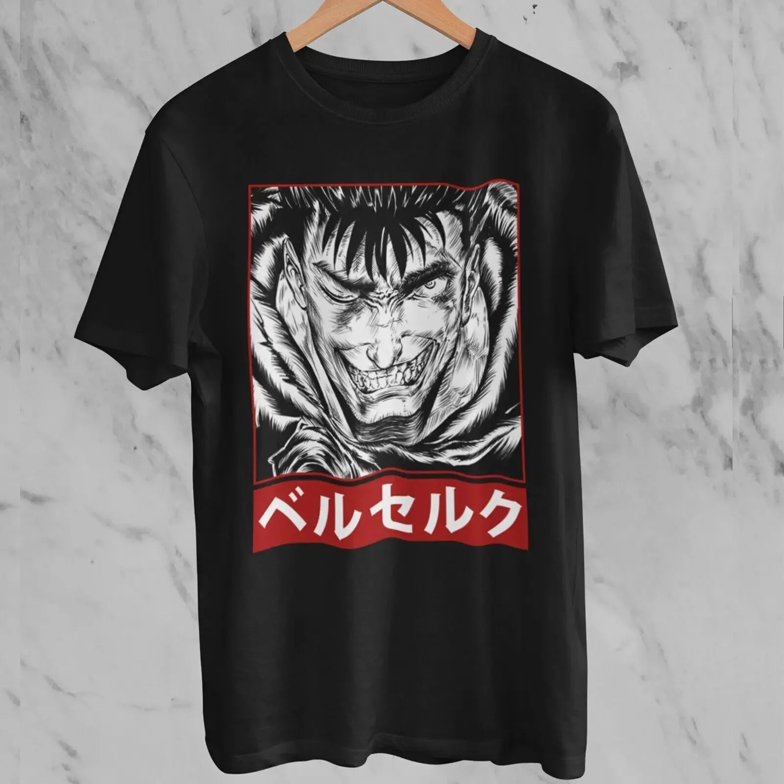 Berserk Guts Black Swordsman Anime Griffith Manga New Unisex T-shirt