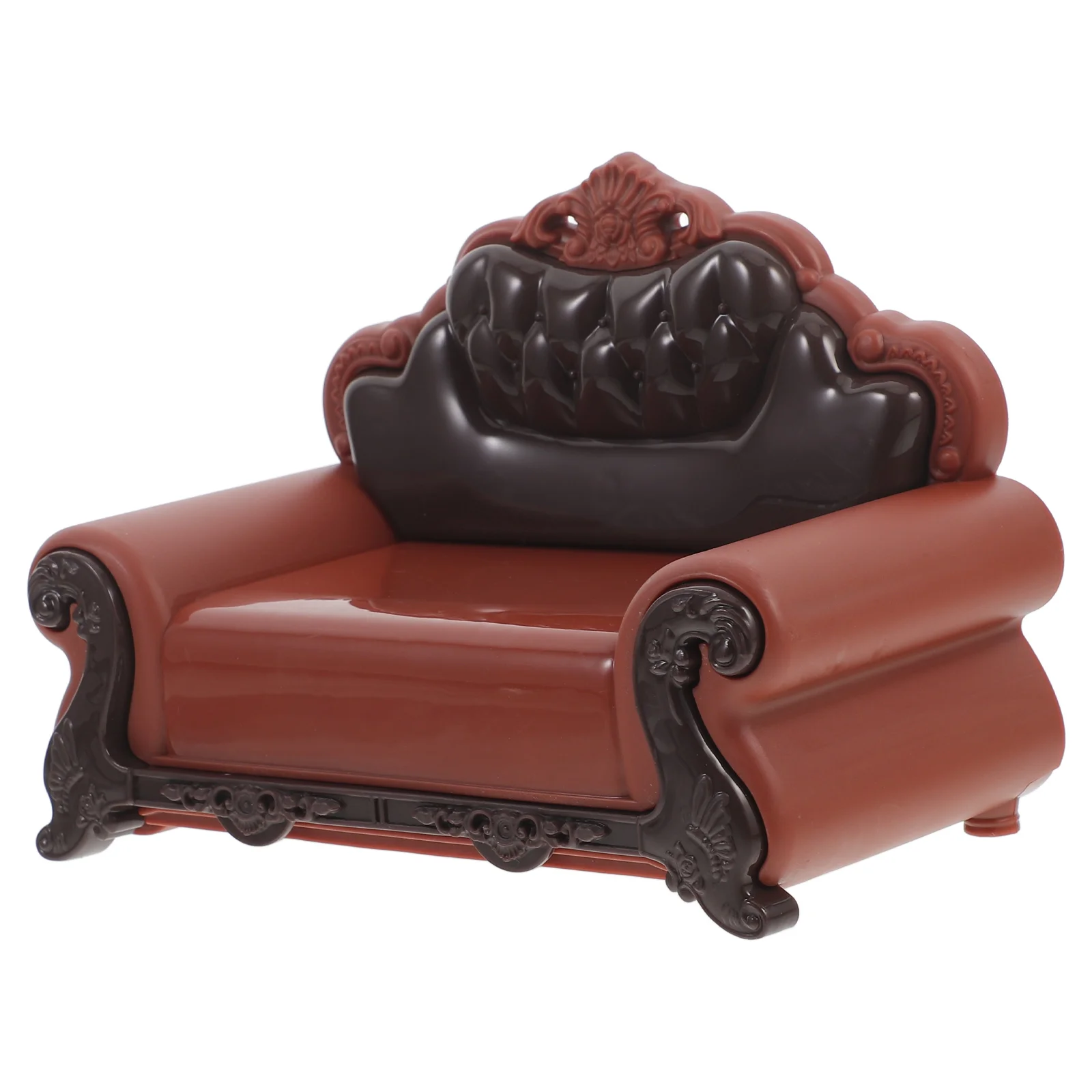 House Decoration Miniature Sofa Chair for No Arm Toy Armchair Adorn Adornment Furniture