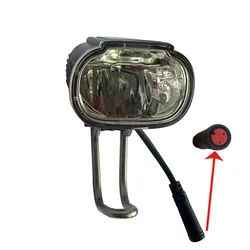 Ebike LED Lights Electric Bike Headlight Kit 12V-80V Electric Scooter Motorcycle Mountain Bike Headlight 2PIN
