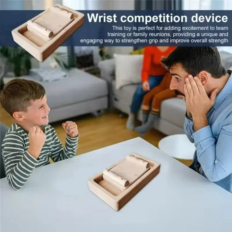 

Тренажер для силы пальцев и запястья Tug-Of-War Board, деревянный усилитель для захвата, рукоятка для скалолазания, упражнения для пальцев