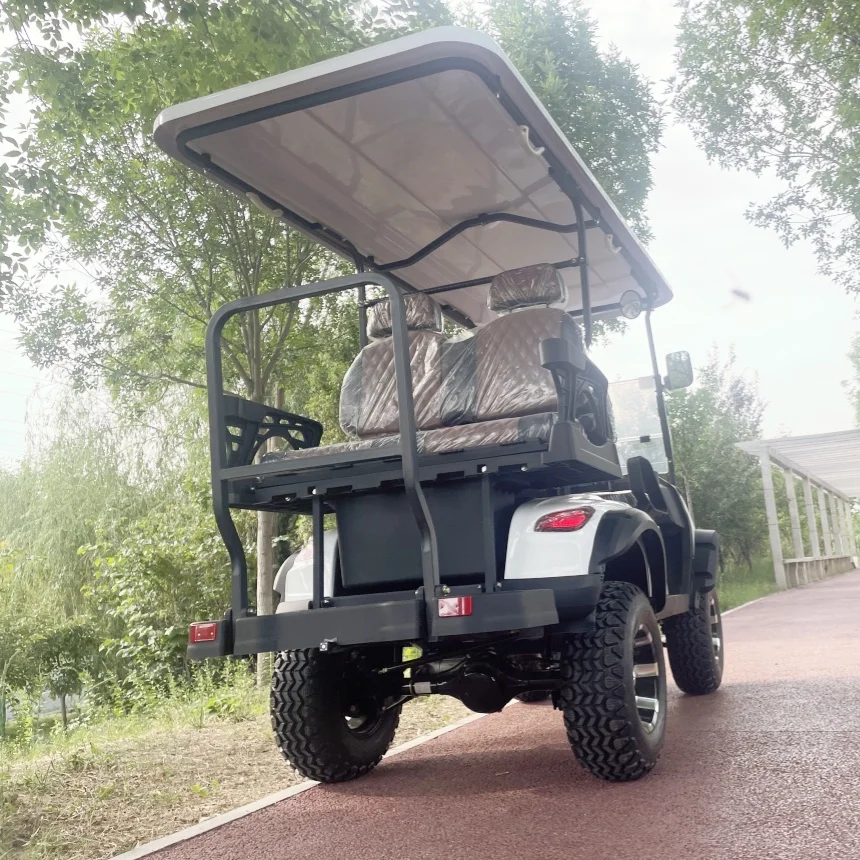 

Off Road Street Legal Lithium Battery Golf Cart Hunting Buggy Long Endurance 4 Seats Electric Golf Cart Dedicated To Attractions