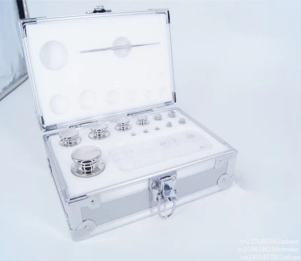 Stainless steel universal set F2 grade 1mg-500g standard weight box electronic scale balance accuracy